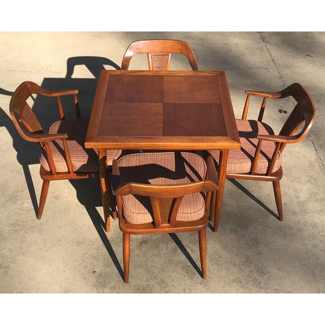 Tomlinson of High Point Mid Century Dining Chairs Set of 4 Chairish