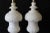 Mid-Century Modern 1940s Carved Alabaster Table Lamps - a Pair For Sale - Image 3 of 7