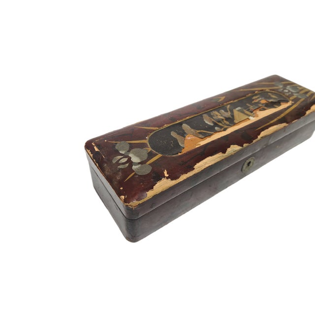 1950s Japanese Lacquerware Box, 1950s For Sale - Image 5 of 13