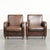 Vintage Sheepskin Armchairs, Set of 2 For Sale - Image 18 of 18