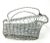 Christofle Silver Tone Wire Basket Wine Holder For Sale - Image 4 of 11