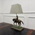 Classic English Bronze Horseman Table Lamp For Sale - Image 3 of 10