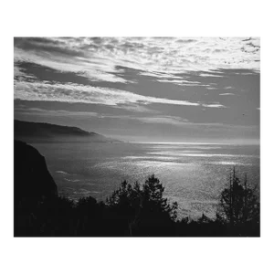 1974 Pacific Ocean Near Big Sur Photograph by Don Ware