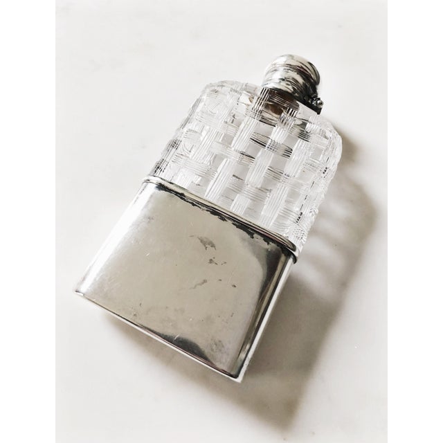 Antique Tiffany Co Sterling Silver And Glass Flask Chairish