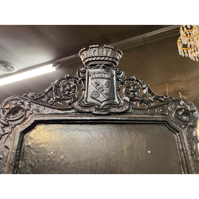Rustic European 19th Century Antique Parisian Double Sided Street Sign For Sale - Image 3 of 8