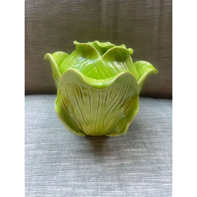 Original Jean Roger Lettuce Tureen For Sale - Image 4 of 9