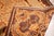 Textile 9x12 Vintage Aubusson Flat Weave Wool Rug, Brown Baroque Medallion For Sale - Image 7 of 14