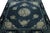 Art Deco Antique Chinese Peking Art Deco Rug in Blue With Ivory Floral Medallions For Sale - Image 3 of 7