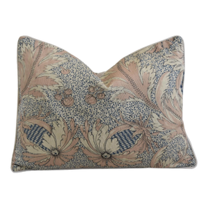 Clarence House Pomegranate Fabric Feather/Down Pillow