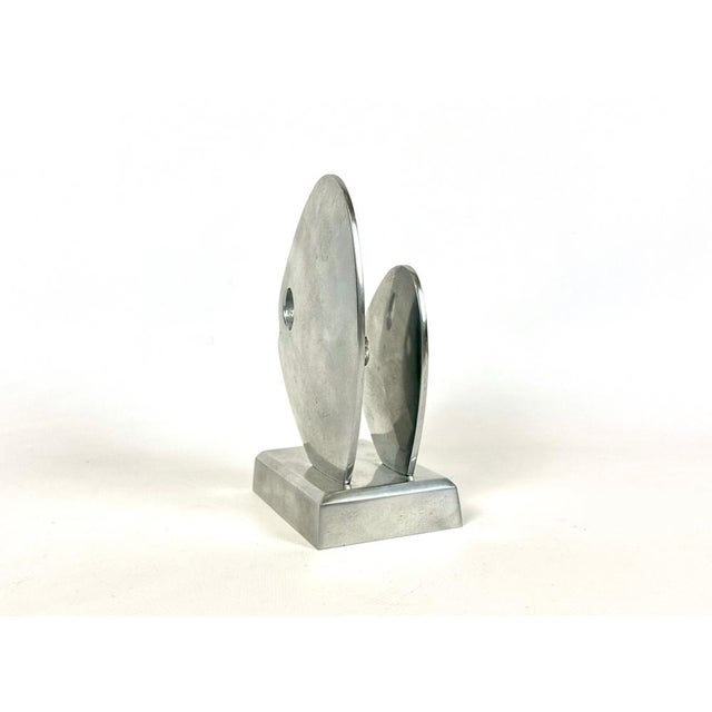 Vintage Aluminium Fish Sculpture from Hattakitkosol Somchai, Denmark, 1982 For Sale - Image 6 of 10