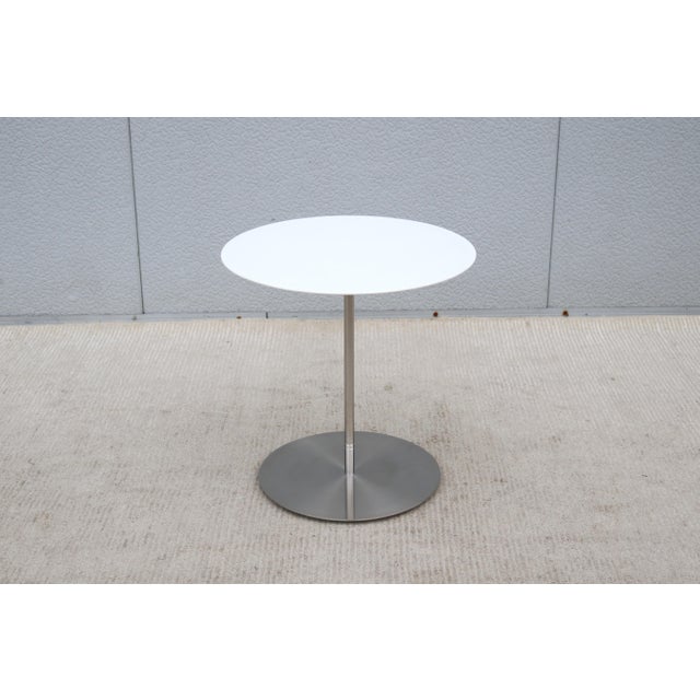 Fabulous Quiet round occasional side table, designed by Scottish artist and designer Jephson Robb in 2013 and manufactured...