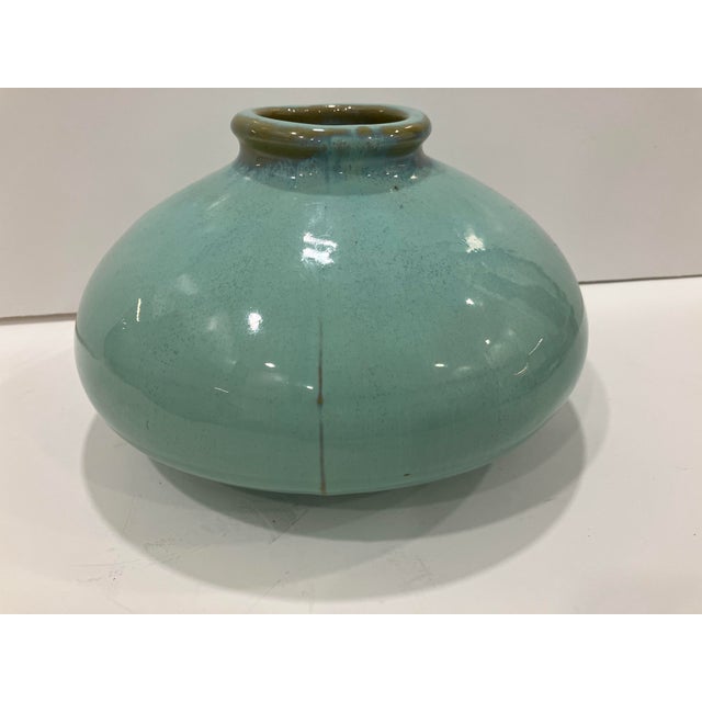 1920s Vintage Fulper Pottery Vase For Sale - Image 5 of 6