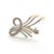 1990s Mikimoto Estate Akoya Pearl Brooch Sterling Silver For Sale - Image 10 of 12