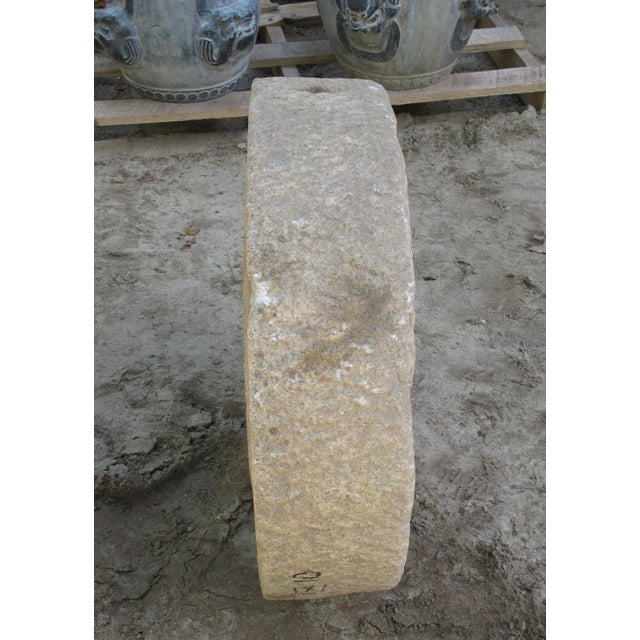 1930s 1930s Granite Mill Water Fountain Stone 10 For Sale - Image 5 of 7