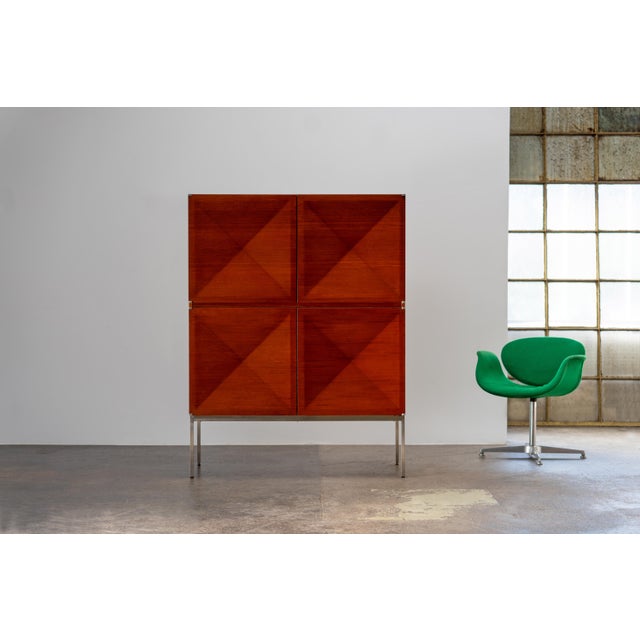 Antoine Philippon and Jacqueline Lecoq - Highboard 'Pointe De Diamant' Behr, 1962 Rare “Pointe de Diamant” highboard by...