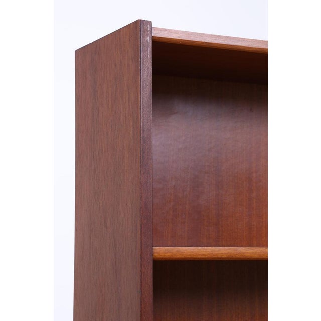 Brown Vintage Teak Bookcase, 1960s For Sale - Image 8 of 15