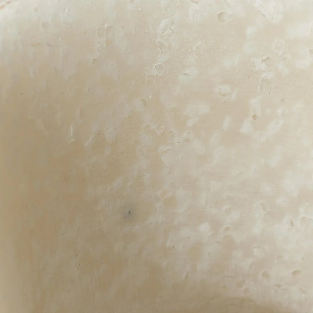 Transitional Jamie Young Ribbon Sphere in White Resin For Sale - Image 3 of 8