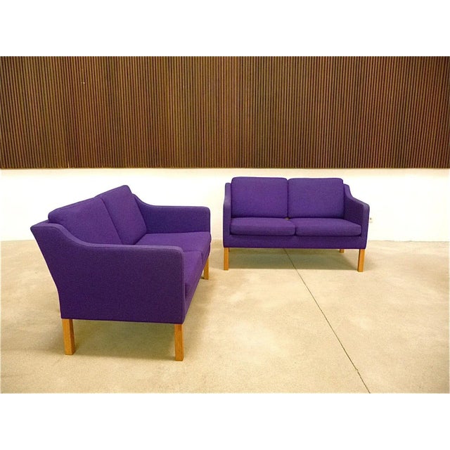 Danish Model M 2522 Sofa by Børge Mogensen for Fredericia, 1960s For Sale - Image 13 of 15