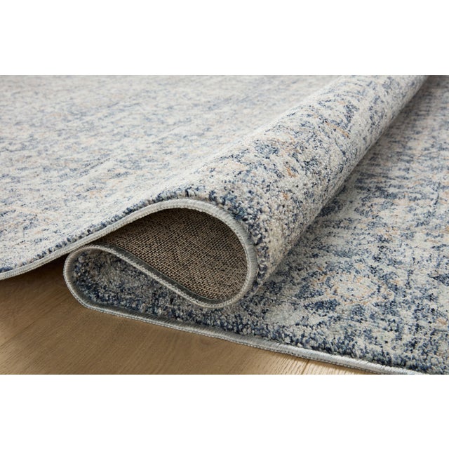 Loloi Rugs Angela Rose x Loloi Blake Rug Denim / Taupe 9' x 13' Area Rug For Sale - Image 4 of 8