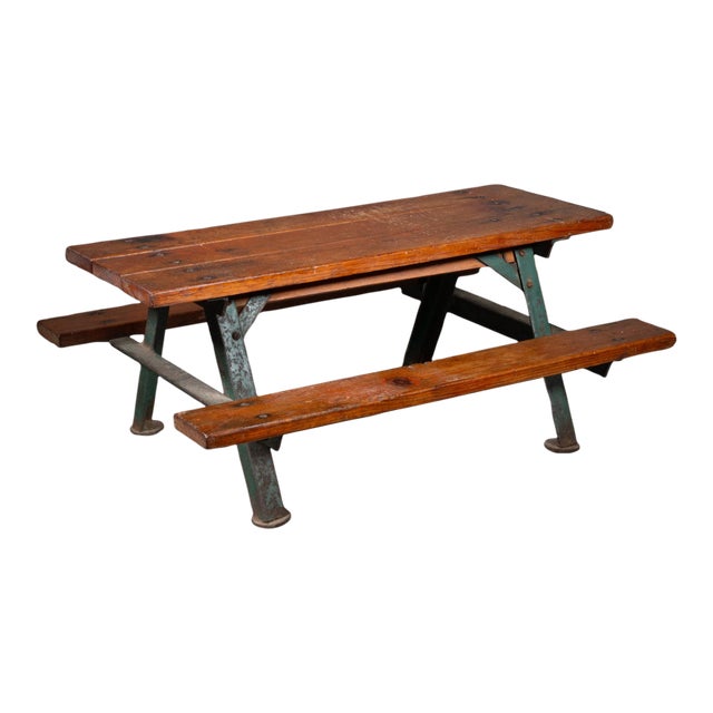 Vintage Salesman's Sample Picnic Table c.1940 For Sale