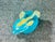 Mid 20th Century Aqua Blue Murano Art Glass Horse Head Paperweight For Sale In Greenville, SC - Image 6 of 7