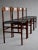 Mid-Century Modern Rosewood Dining Chairs, Set of 4 For Sale - Image 11 of 12