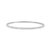 Modern Sonia B Designs 14k White Gold 2.58ct Diamond Full Eternity Bangle Bracelet For Sale - Image 3 of 7