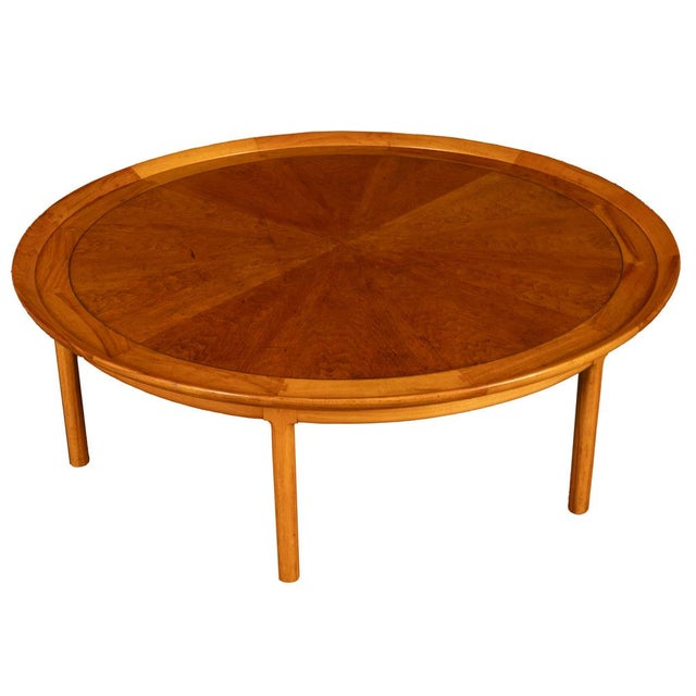 American Mid Century Modern 54" Circular Coffee Table by Tomlinson Sophisticate, 1959 For Sale - Image 11 of 13