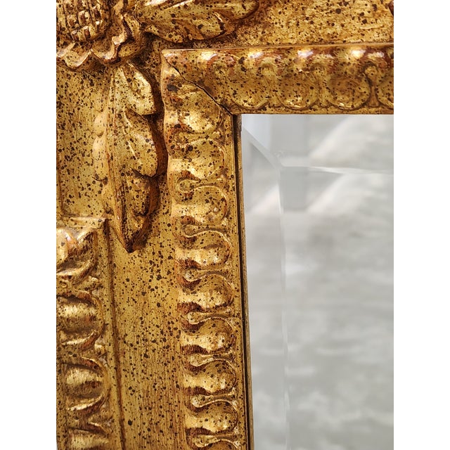 Vintage Giltwood Mirror With Seashell Motif For Sale - Image 13 of 15