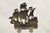 Black Antique Victorian 1930 Creation Co Cast Iron Figural Ship Boat Door Stop (B) For Sale - Image 8 of 11
