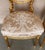 Early 20th Century French Louis XVI Style Parcel Gilt and Painted Side Chair For Sale - Image 12 of 18