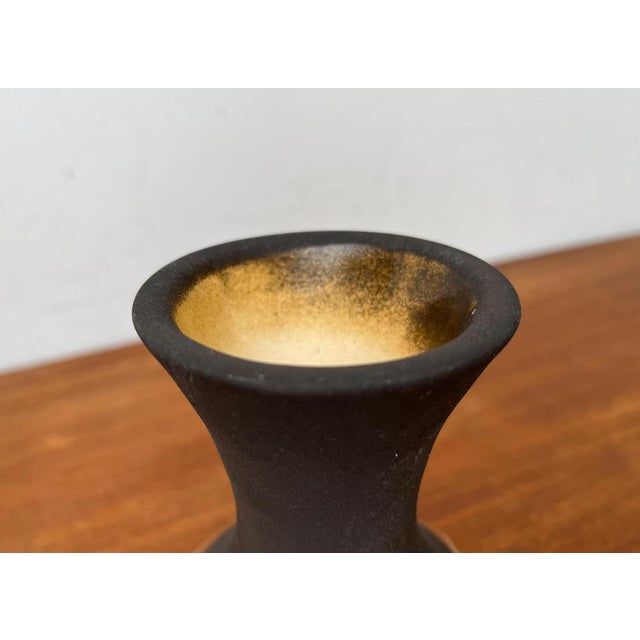 Beige Mid-Century Danish Studio Pottery Vases from Frank Keramik, 1960s, Set of 2 For Sale - Image 8 of 18