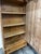 Wood Large French Country Bonnetière in Carved Pine, 1920s For Sale - Image 7 of 11