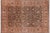 Green Shabby Chic 1990's Pak-Persian Green/Tan Wool Rug - 9'1'' X 11'10'' For Sale - Image 8 of 9