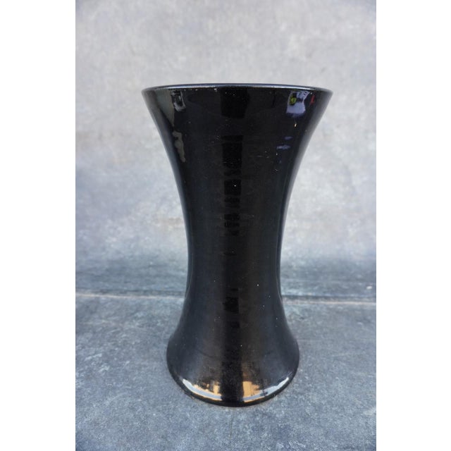 1930s 1930s Black Bauer Vase For Sale - Image 5 of 5