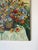 Yellow Vintage Impressionist Floral Still Life Oil Painting on Canvas - Unframed For Sale - Image 8 of 13