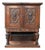 Neo-Renaissance Oak Cabinet with Lion Heads For Sale