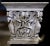 Early 20th Century Table or Pedestal Base - Antique Cast Stone - Neo-Romanesque Style For Sale - Image 5 of 6