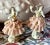 Vintage Dresden Rococo-Style Petite Porcelain Figurines Dancing in Lace Skirts, Mid-1990s by Germany’s Porzellanfabrik Unterweißbach- a Paiir For Sale - Image 10 of 10