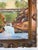 Brown Vintage Irv Latimer Waterfall Landscape Oil on Masonite Board Painting – Framed For Sale - Image 8 of 13