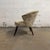 Vintage Danish 1950s Mid-Century Bent Møller Jepsen Attributed Lounge Chair, Beige Fur-Like Upholstery For Sale - Image 17 of 18
