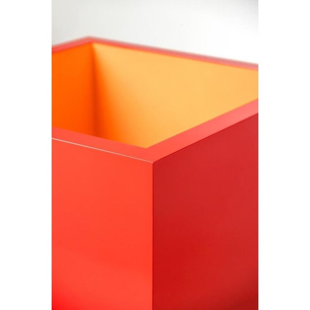 Amedeo Vase in Powder-Coated Aluminum by Altreforme For Sale - Image 4 of 7