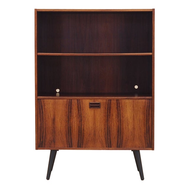 Danish Rosewood Bookcase, 1970s For Sale