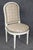 Wood Set 12 1960's Louis XVI Style French Painted Dining Chairs Manner of Jansen For Sale - Image 7 of 15