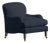 Prussian Sofia Lounge Chair by Ceraudo For Sale