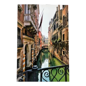 “Venetian Canal” Photo on Canvas
