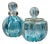 Mid-20th Century Hollywood Regency Style Murano Glass Bottles, Italy For Sale