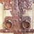 Asian Antique Mid 20th Century Chinese Wood & Iron Door For Sale - Image 3 of 5