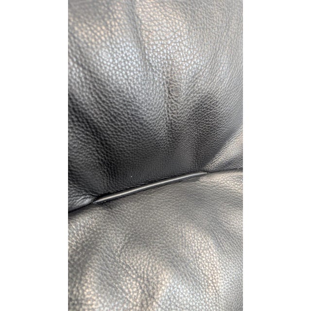 Black Amadeus Armchair by Natuzzi Italia For Sale - Image 8 of 15