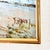 Vintage J. Bardot Signed Oil Painting, Paris Street Scene With Arc De Triomphe, Gilt Frame For Sale - Image 4 of 6